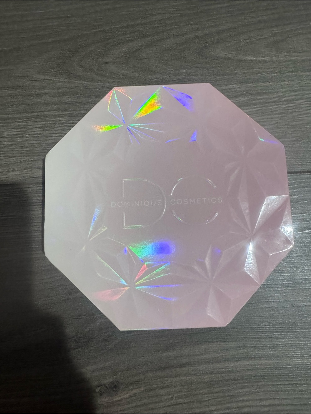 Dominique Cosmetics Iridescent Pink Gem Highlighter Palette
